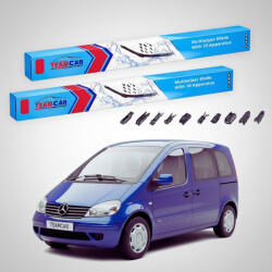 TeamCar Ștergătoare Mercedes-Benz Vaneo 414 04.2004-07.2005 | Set Față Flat - TeamCar® (TC-MERCEDESVANEO414650575FU)
