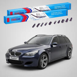 TeamCar Ștergătoare BMW M5 Touring (E61) 2007-2010 | Set Față Flat Premium - TeamCar® (TC-M5E61-600575FLP)