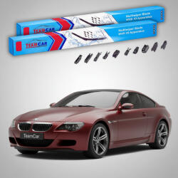 TeamCar Ștergătoare BMW M6 Coupe (E63) 2005-2010 | Set Față Flat Premium - TeamCar® (TC-M6CE63-6057FLP)