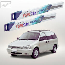 TeamCar Ștergătoare Kia Carnival I UP 1999-2001 | Set Față Hibrid - TeamCar® (TC-CRNV1-600600HB)