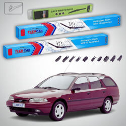 TeamCar Ștergătoare Ford Mondeo Mk1 Estate 1993-1996 | Set Față și Spate Flat Premium - TeamCar® (TC-MONDEOMK1EST530500340FP)