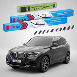 TeamCar Ștergătoare BMW X5 (G05) 2018-prezent | Set Față și Spate Flat Premium - TeamCar® (TC-X5G05-655028FLP)