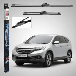 Bosch Ștergătoare Parbriz Honda CR-V IV RM 2012-2018 | Set Față 650mm + 400mm Aerotwin Retrofit AR653S | Bosch (AR653S-HONDACRVIV)