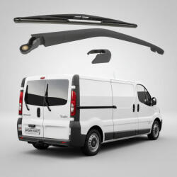 MAMMOOTH Braț și Lamelă Ștergător Spate Renault Trafic II Van FL (2001-) - 420mm, Mammooth RAW398 (MMT-RAW398-RENAULT-TRAFIC2-VAN)