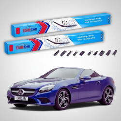TeamCar Ștergătoare Mercedes-Benz SLC R172 2016-prezent | Set Față Flat - TeamCar® (TC-MERCEDESR172550550PBFU)