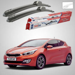 TeamCar Ștergătoare Kia Pro Ceed II JD 2013-prezent | Set Față Flat - TeamCar® (TC-PC2JD-6535FL)