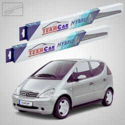 TeamCar Ștergătoare Mercedes-Benz Clasa A W168 1997-2004 | Set Față Hibrid - TeamCar® (TC-MBCLASAAW1686505750H)