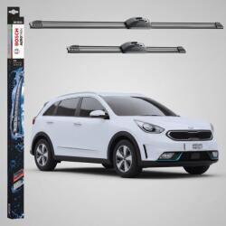 Bosch Ștergătoare Parbriz Kia Niro I (DE) 2016-2022 | Set Față 650+400mm Aerotwin AR653S | Bosch (AR653SKIANIRODE1622)