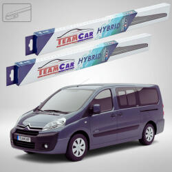 TeamCar Ștergătoare Citroën Jumpy II G9 2007-prezent | Set Față Hibrid - TeamCar® (TC-JMPY2-7050HB)