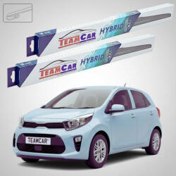 TeamCar Ștergătoare Kia Picanto III JA Hatchback 2017-prezent | Set Față Hibrid - TeamCar® (TC-PICIII-6035HB)