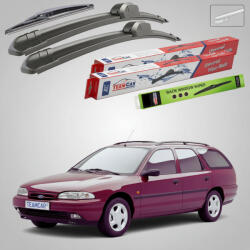 TeamCar Ștergătoare Ford Mondeo Mk1 Estate 1993-1996 | Set Față și Spate Flat - TeamCar® (TC-MONDEOMK1EST530500340FL)