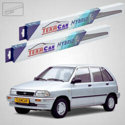 TeamCar Ștergătoare Kia Pride I DA Hatchback 1990-2000 | Set Față Hibrid - TeamCar® (TC-PRIDEI-1818HB)