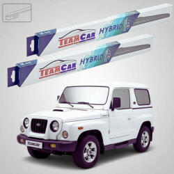 TeamCar Ștergătoare Kia Retona I CE SUV 1999-2000 | Set Față Hibrid - TeamCar® (TC-RETONAI-3535HB)