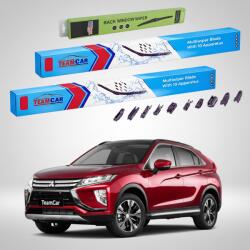 TeamCar Ștergătoare Mitsubishi Eclipse Cross (GK_, YA, YB) 2017-prezent | Set Față și Spate Flat Premium - TeamCar® (TC-ECLCRSFSFP)