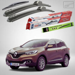 TeamCar Ștergătoare Renault Kadjar I SUV 2015-2017 | Set Față și Spate Flat - TeamCar® (TC-KADJ1A-654525FL)