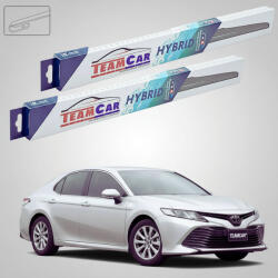 TeamCar Ștergătoare Toyota Camry V7 Sedan 2018-prezent | Set Față Hibrid - TeamCar® (TC-CAMV7SD-6550HB)