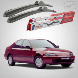 TeamCar Ștergătoare Honda Civic Gen V (EG/EH) Sedan 4U 1991-1995 | Set Față Flat - TeamCar® (TC-CIVGVS4500450FL)