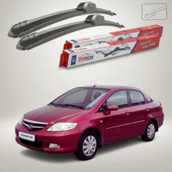 TeamCar Ștergătoare Honda City Gen IV (GD8/GE3) Sedan 2006-2008 | Set Față Flat - TeamCar® (TC-CITYGIV600350FL)