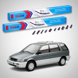 TeamCar Ștergătoare Mitsubishi Space Wagon II (N3_W, N4_W) 1991-1998 | Set Față Flat Premium - TeamCar® (TC-SWAGON2550FLP)