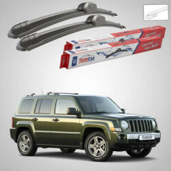 TeamCar Ștergătoare Jeep Patriot MK 2006-prezent | Set Față Flat - TeamCar® (TC-JPM530530FL)