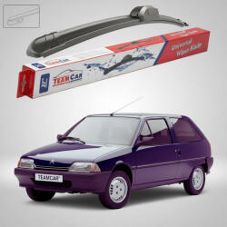 TeamCar Ștergător Citroën AX Gen I (ZA) Hatchback 1986-1998 | Set Față Flat - TeamCar® (TC-AX1L550FL)