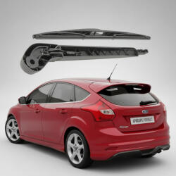 MAMMOOTH Braț și Lamelă Ștergător Spate Ford Focus III Hatchback (2011-2018) - 350mm, Set Complet cu Capac Mammooth MMT RAW 053 (MMT-RAW053-FORDFOCUS3HB)