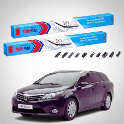 TeamCar Ștergătoare Toyota Avensis T27 Estate 2008-prezent | Set Față Flat Premium - TeamCar® (TC-AVT27ES-6540FLP)