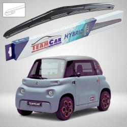 TeamCar Ștergător Citroën Ami Gen I (9A) Liftback 2020-prezent | Set Față Hibrid - TeamCar® (TC-AMI1L20HB)
