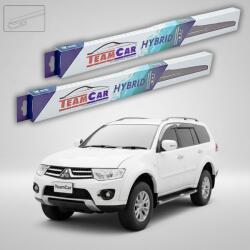 TeamCar Ștergătoare Mitsubishi Pajero Sport II (KH/KG) 2008-2016 | Set Față Hibrid - TeamCar® (TC-PAJSPT2-550HB)