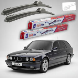 TeamCar Ștergătoare BMW Seria 5 Touring (E34) 1991-1997 | Set Față Flat - TeamCar® (TC-5E34TOU-6060FL)