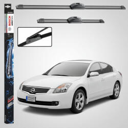 Bosch Ștergătoare Parbriz Nissan Altima L31 2001-2006 | Set Față 650mm + 400mm Aerotwin Retrofit AR653S | Bosch (AR653S-NISSANALTIML31)