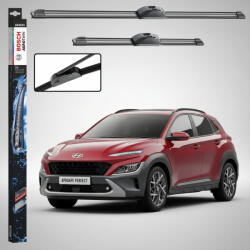 Bosch Ștergătoare Parbriz Hyundai Kona OS 2017-2023 | Set Față 650mm + 400mm Aerotwin Retrofit AR653S | Bosch (AR653S-HYUNDAIKONAOS)