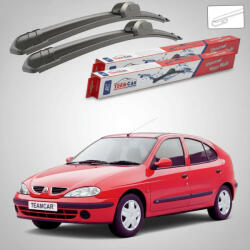 TeamCar Ștergătoare Renault Megane I Hatchback 1996-2002 | Set Față Flat - TeamCar® (TC-MEGA1H-5550FL)