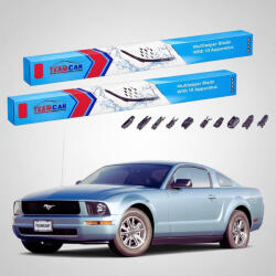 TeamCar Ștergătoare Ford Mustang S197 Coupe 2004-2009 | Set Față Flat Premium - TeamCar® (TC-MUSTANGS197550500FP)