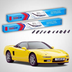 TeamCar Ștergătoare Honda NSX I NA1/NA2 Coupe 1990-2005 | Set Față Flat Premium - TeamCar® (TC-NA1500500FLP)