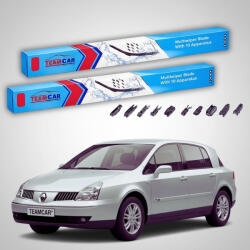 TeamCar Ștergătoare Renault Vel Satis BJ MPV 2002-2009 | Set Față Flat Premium - TeamCar® (TC-VELSAT-7565FLP)