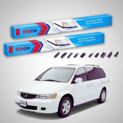 TeamCar Ștergătoare Honda Odyssey Gen II (RL1/RA6-RA9) MPV 1998-prezent | Set Față Flat Premium - TeamCar® (TC-ODY2M600550FLP)