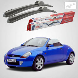 TeamCar Ștergătoare Ford StreetKa Gen I RL2 Cabriolet 2003-2005 | Set Față Flat - TeamCar® (TC-STREETKARL2CAB475475FL)