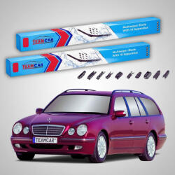 TeamCar Ștergătoare Mercedes-Benz Clasa E T-Model S210 1996-2003 | Set Față Flat - TeamCar® (TC-MERCEDESEWS210640FU)