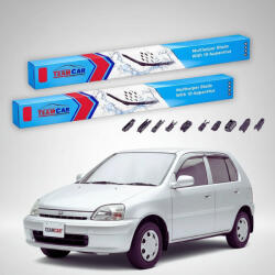 TeamCar Ștergătoare Honda Logo I GA3 Hatchback 1996-2001 | Set Față Flat Premium - TeamCar® (TC-GA3500425FLP)