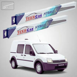 TeamCar Ștergătoare Ford Transit Connect MK1 P65 Van 1-Door 2002-2013 | Set Față Hibrid - TeamCar® (TC-TCONNECTMK1V550500HB)