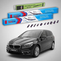 TeamCar Ștergătoare BMW Seria 2 Gran Tourer (F46) 2014-2022 | Set Față și Spate Flat Premium - TeamCar® (TC-F46-650475350FLP)