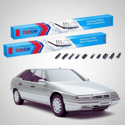 TeamCar Ștergătoare Citroën XM Y4 Hatchback 1994-2000 | Set Față Flat Premium - TeamCar® (TC-XMY4-550550FLP)