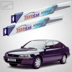 TeamCar Ștergătoare Toyota Corolla E10 Liftback 1992-1997 | Set Față Hibrid - TeamCar® (TC-CORE10LB-5045HB)