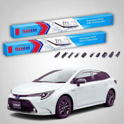TeamCar Ștergătoare Toyota Corolla E21 Touring Sports 2019-prezent | Set Față Flat Premium - TeamCar® (TC-CORE21TS-7035FLP)