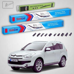 TeamCar Ștergătoare Citroën C-Crosser Gen I EP 2007-2013 | Set Față și Spate Flat Premium - TeamCar® (TC-EP600530300FLP)