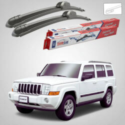 TeamCar Ștergătoare Jeep Commander XK 2005-2010 | Set Față Flat - TeamCar® (TC-JEEPXK-450450FL)