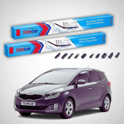 TeamCar Ștergătoare Kia Carens IV RP 2013-prezent | Set Față Flat Premium - TeamCar® (TC-CRNS4-700700FLP)