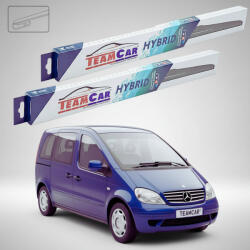 TeamCar Ștergătoare Mercedes-Benz Vaneo 414 02.2002-03.2004 | Set Față Hibrid - TeamCar® (TC-MERCEDESVANEO414650600HF)