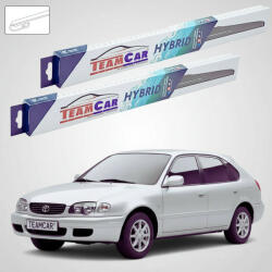 TeamCar Ștergătoare Toyota Corolla E11 Liftback 1997-2001 | Set Față Hibrid - TeamCar® (TC-CORE11LB-5045HB)